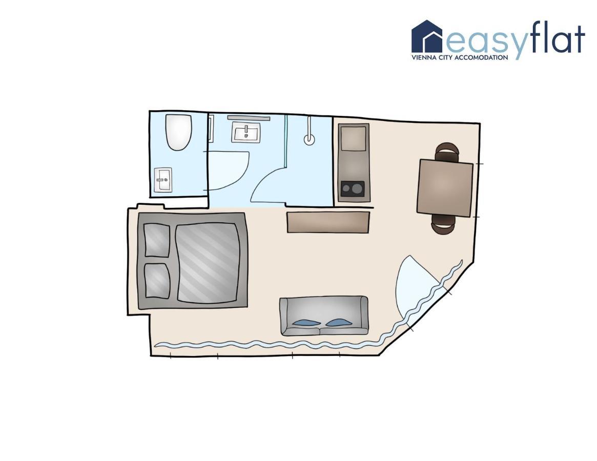 Easy Flat Sankt Elisabeth Lägenhet Wien Exteriör bild